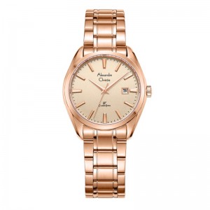 Alexandre Christie AC 8682 Full Rosegold Lady LDBRGLN
